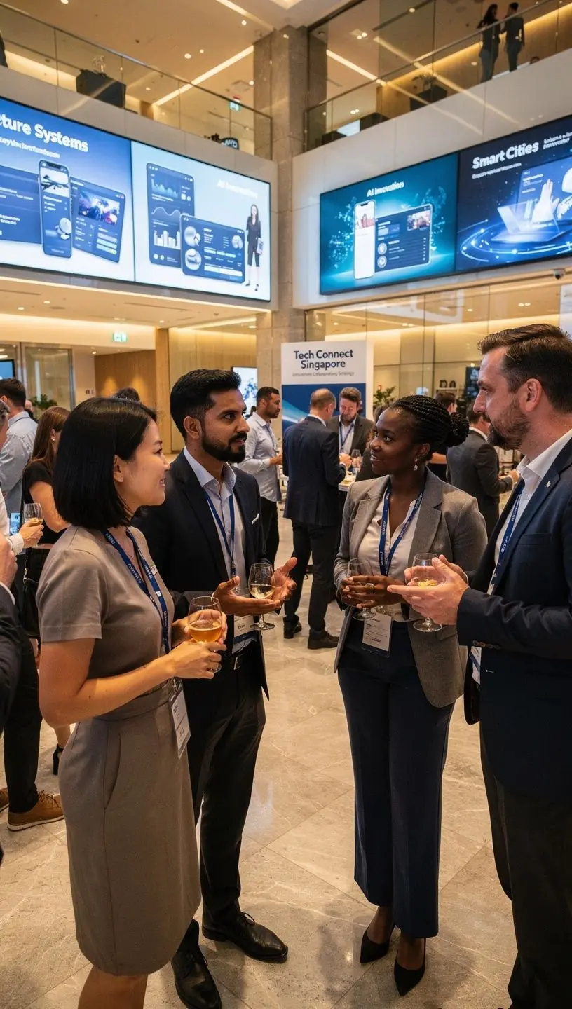 Professional team collaboration